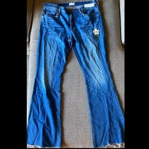 MOTHER daisy flare jeans, size 32, brand new.